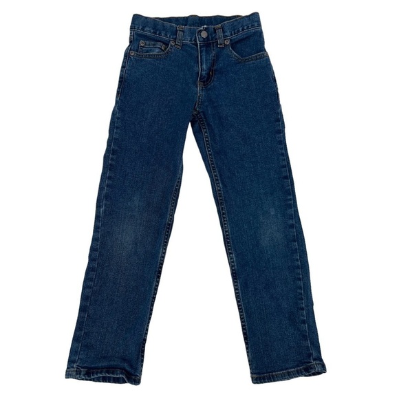 wonder nation Straight Leg Adjustable Waistband Jeans Size 7 Kid's - Picture 1 of 5